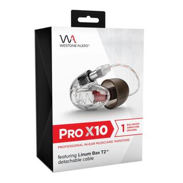 Westone Audio | 10024 Pro X10 | In-Ear Monitor | Transparant beschikbaar voor biedingen