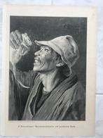 1896, F. Hohenberger: Spielwarenhändler mit gezähmter Ratte., Antiek en Kunst, Kunst | Etsen en Gravures, Ophalen of Verzenden