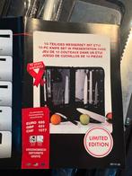 Messenset - 10 Delig, Nieuw, Ophalen of Verzenden, Rvs of Chroom, Vaatwasserbestendig