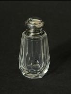 Klein Kristal met Zilver Engels Parfum Flesje, 1908, Antiek en Kunst, Antiek | Glas en Kristal, Ophalen of Verzenden