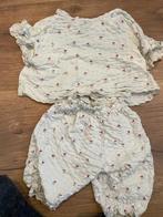 Luchtig babysetje met pofbroek Zara mt 80, Kinderen en Baby's, Babykleding | Maat 80, Gebruikt, Meisje, Ophalen of Verzenden, Zara