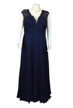 plus size galajurk marineblauw 54 56 58, Galajurk, Blauw, Maat 46/48 (XL) of groter, Nieuw