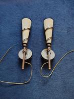 Lamp (wand en staand), Huis en Inrichting, Lampen | Hanglampen, Ophalen, Gebruikt, Glas, Minder dan 50 cm