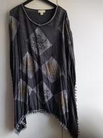 Wijd hes, poncho, dunne rayon, merk tridagna, portugees, Ophalen of Verzenden, Nieuw, Grijs, Trui of Vest