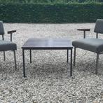 Gispen salontafel palisander vintage jaren 80, Huis en Inrichting, Tafels | Salontafels, Gebruikt, 50 tot 100 cm, Vierkant, Minder dan 50 cm