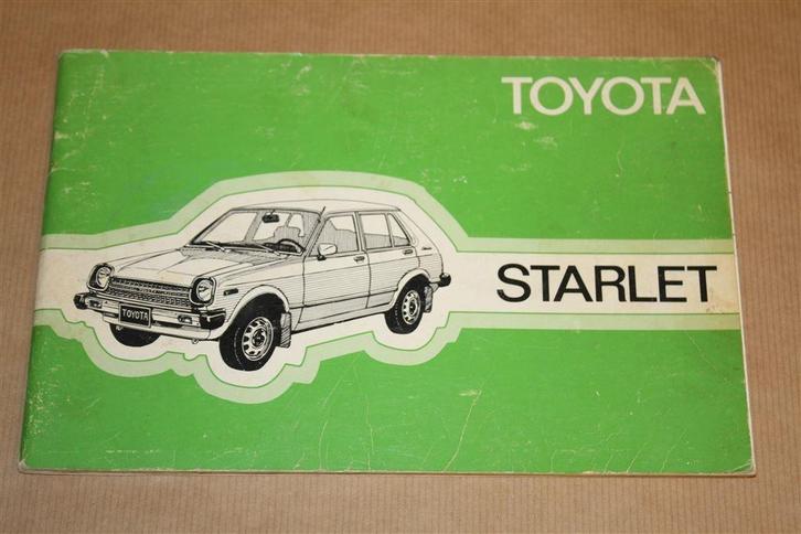 Toyota Starlet Instruktieboekje - 1978, Auto diversen, Handleidingen en Instructieboekjes, Ophalen of Verzenden