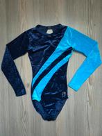 Turnpakje TT lange mouwen maat 134 140 146, Sport en Fitness, Turnen, Blauw, Zo goed als nieuw, Turnpak(je), Kindermaat 122 t/m 140
