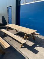 Opruiming. B keus picknicktafel. 240 cm. 8-10 personen., Ophalen, Zo goed als nieuw, Inklapbaar, Rechthoekig