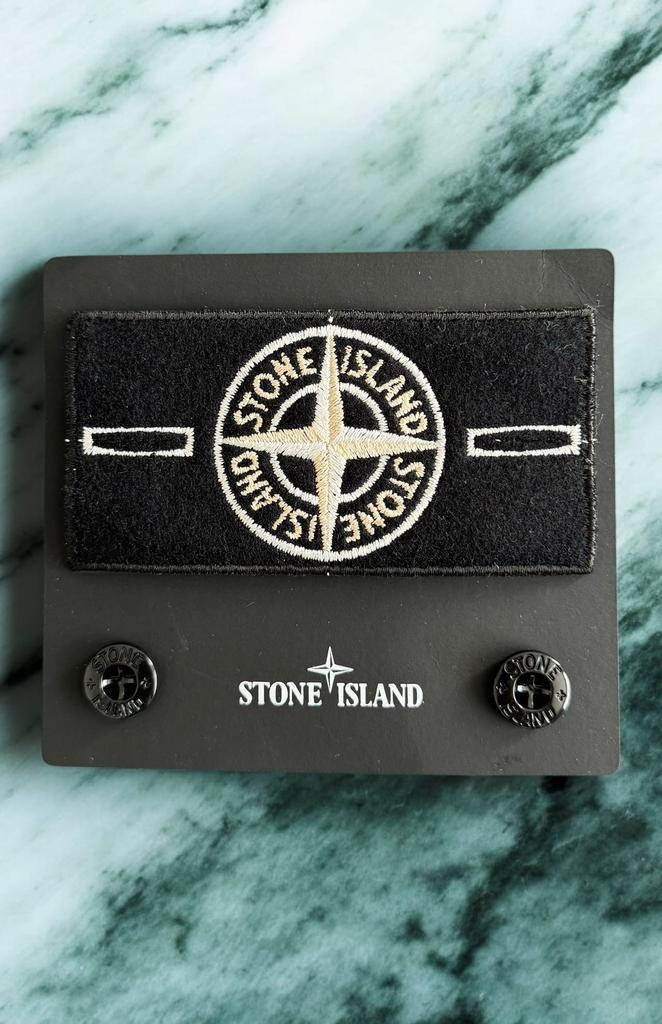 Stone Island glow in the dark logo classic patch parche, Auto diversen, Anti-diefstal, Zo goed als nieuw, Ophalen of Verzenden