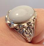 Antieke Victoriaanse ring met Opaal uit 1860, Verzenden, Zilver, Ring, Met edelsteen