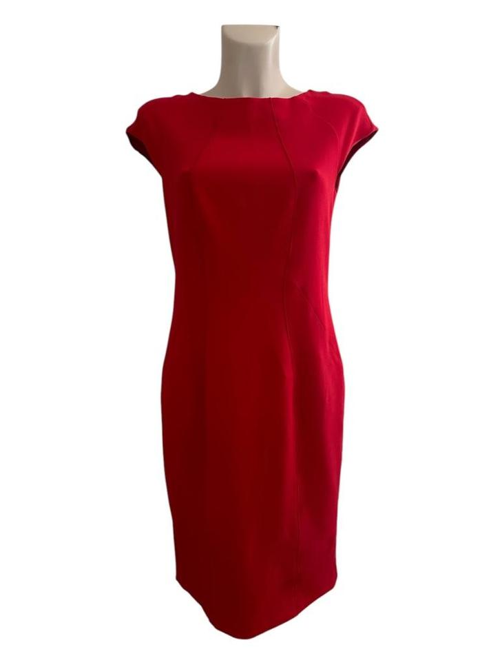 Marc Cain jurk S, Kleding | Dames, Jurken, Zo goed als nieuw, Maat 36 (S), Rood, Boven de knie, Ophalen of Verzenden