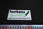 stickers Schijndel HURKENS reklameburo  Huygensweg 18, Ophalen, Zo goed als nieuw