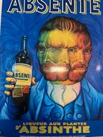 Zeldzaam Van Gogh Absinthe Reclamebord Parijs, Ophalen of Verzenden, Gebruikt