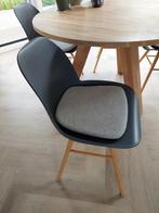 Zuiver Albert Kuip stoelen, Huis en Inrichting, Stoelen, Zo goed als nieuw, Vier, Grijs, Ophalen