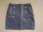 Blauwe "leren" rok maat M., Kleding | Dames, Maat 38/40 (M), Blauw, Vero Moda, Nieuw