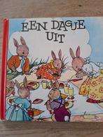 EEN DAGJE UIT. NANS VAN LEEUWEN. KONIJNTJES., Boeken, Gelezen, Fictie algemeen, Jongen of Meisje, Voorleesboek