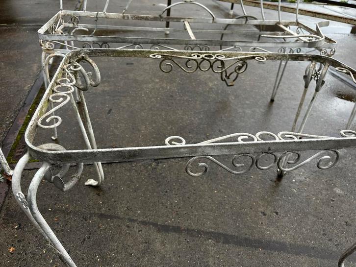 Leuke Bistro Set, Antiek en Kunst, Antiek | Meubels | Stoelen en Banken, Ophalen