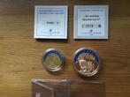 2 ECU munten met certificaat en mapje, Ophalen of Verzenden, Spanje, Overige waardes, Losse munt