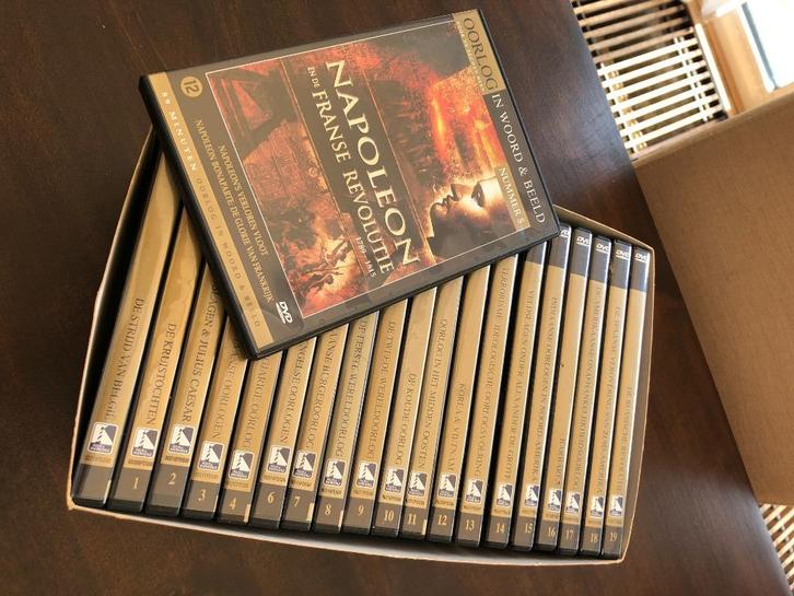 Oorlog door de eeuwen heen in woord en beeld - 20 DVD-box, Cd's en Dvd's, Dvd's | Documentaire en Educatief, Gebruikt, Oorlog of Misdaad