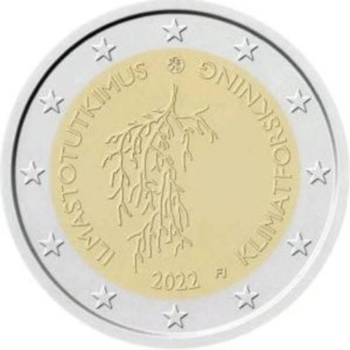 2 Euro Finland 2022 - Klimaatonderzoek - UNC, Postzegels en Munten, Munten | Europa | Euromunten, Losse munt, 2 euro, Finland