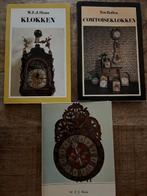 3x KLOKKEN boeken voor slechts € 10,00, Antiek en Kunst, Verzenden