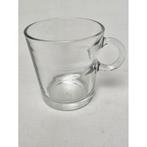 # Koffie glaasje glas Nespresso View, Huis en Inrichting, Glas of Glazen, Gebruikt, Ophalen of Verzenden, Glas