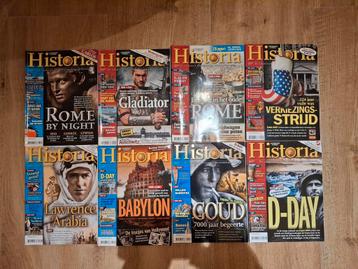Historia maandbladen 8 stuks  beschikbaar voor biedingen