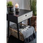 Zwart houten nachtkastje - merk: house nordic, Huis en Inrichting, Slaapkamer | Nachtkastjes, Ophalen of Verzenden, Zo goed als nieuw