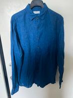 Uniqlo Navy Overhemd Maat M, Kleding | Heren, Ophalen of Verzenden, Zo goed als nieuw, Blauw, Halswijdte 39/40 (M)