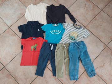 Zomerkleding pakket jongen maat 80 beschikbaar voor biedingen
