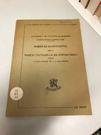 Rubber en kunststoffen IUB 705107 uit 1957, Boeken, Ophalen of Verzenden, 1945 tot heden, Gelezen, Algemeen