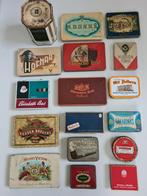 17 antieke / vintage blikken van tabak, Ophalen of Verzenden, Gebruikt