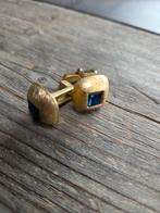 vintage cufflinks verguld, Verzenden, Gebruikt, Overige materialen, Verguld