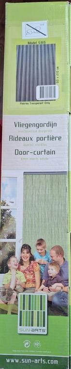 Sun-Arts Vliegengordijn - Palermo Transparant-Grey, Ophalen, Gebruikt, 80 tot 100 cm, 200 tot 215 cm