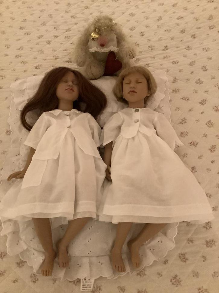 Zwergnase Lotte enJette. 50 cm., Verzamelen, Poppen, Ophalen of Verzenden