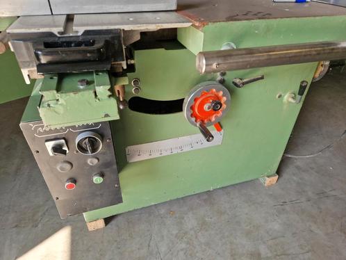 2x DE GROOT Platenzaag met afzuiger, Zakelijke goederen, Machines en Bouw | Houtbewerking, Ophalen of Verzenden