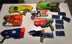 Nerf pistolen + pijltjes, Ophalen, Zo goed als nieuw