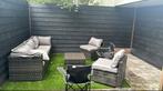 Lounge tuinset met kussens - 4-zits - Haarlem, Ophalen, 4 zitplaatsen, Zo goed als nieuw, Loungeset
