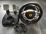 Thrustmaster Racestuur + Pedalen Ferrari 458 Italia Edition, 1 speler, Racen en Vliegen, Ophalen of Verzenden, Zo goed als nieuw