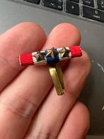 Nederlands medaille orde vrede baton 3 gespen KNIL, Verzamelen, Militaria | Tweede Wereldoorlog, Lintje, Medaille of Wings, Ophalen of Verzenden