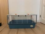 Ferplast hamster kooi blauw, Dieren en Toebehoren, Kooi, Zo goed als nieuw, Hamster, 75 tot 110 cm