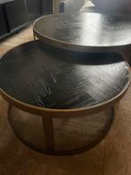 Stijlvolle set van 2 Richmond Interiors salontafels, Huis en Inrichting, Ophalen, Minder dan 45 cm, Minder dan 55 cm, Gebruikt