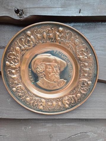 Koperen sierbord Peterus Paulus Rubens  beschikbaar voor biedingen