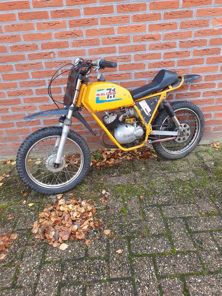 Vintage Benelli crosser, Fietsen en Brommers, Brommers | Crossbrommers, Gebruikt, Honda, Ophalen