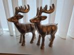 Chromen Herten Beelden Set, Verzamelen, Beelden en Beeldjes, Ophalen of Verzenden, Zo goed als nieuw, Dier