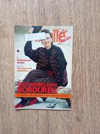 Libelle nr. 41 - 1986  Eerst breien dan borduren, Ophalen, Zo goed als nieuw, Breien, Patroon of Boek