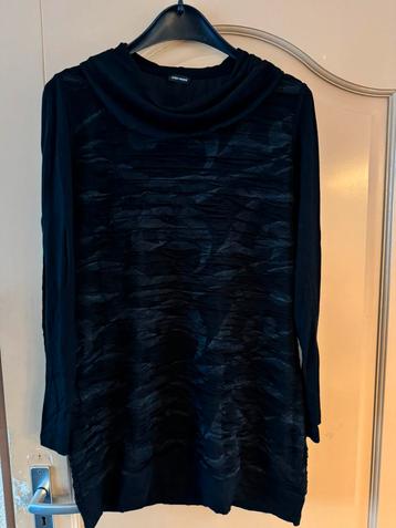 Mooi zwart tuniek van Gerry Weber maat 40 zgan beschikbaar voor biedingen