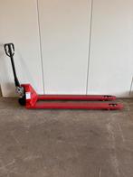 Palletwagen 180cm / pompwagen extra lang / handpalletwagen, Doe-het-zelf en Verbouw, Palletwagens en Pompwagens, Ophalen, Gebruikt