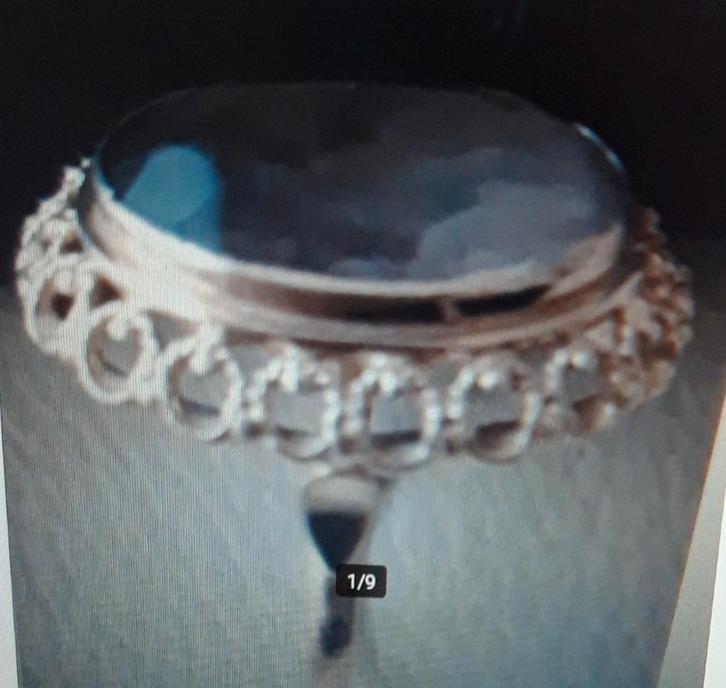 Ring  (Rookkwarts), Sieraden, Tassen en Uiterlijk, Ringen, Zo goed als nieuw, Dame, Goud, Goud, Ophalen of Verzenden