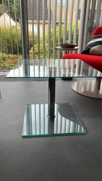 Glazen   bijzettafel design, Huis en Inrichting, Tafels | Eettafels, Ophalen, Zo goed als nieuw